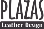 Logo Plazas Leather Design